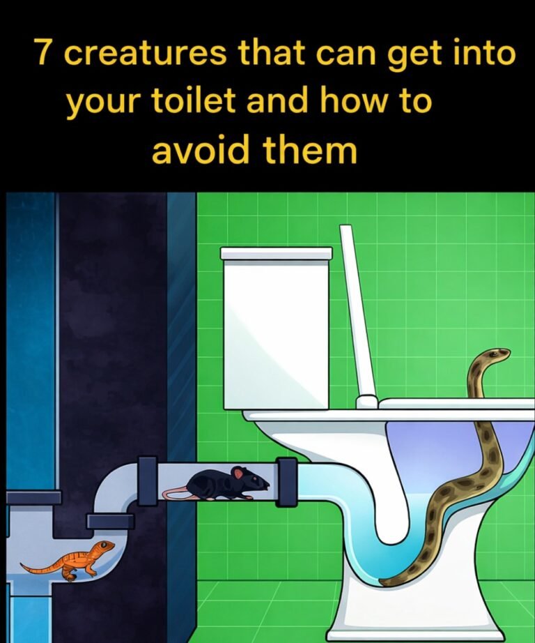 4 Creatures That Can Crawl Through Bathroom Pipes and How to Stop Them